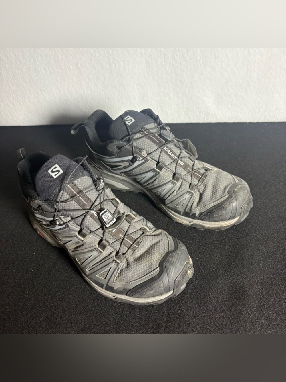 Solomon Ortholite Men's Black X-Ultra Athletic Hiking Boots Size US 8.5